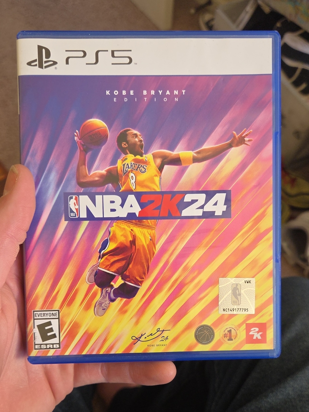 Sony PS5 NBA 2K24 Kobe Bryant Edition - Purple & Yellow